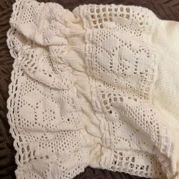 Free People Walk in the Park Top - Cream- S - New - Picture 11 of 11